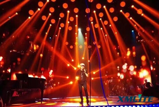 ﻿﻿﻿Xmlite Hotbeam moving head light(3 in 1 hybrid moving head) used in CCTV again,